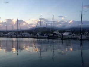 Marina Riviera Nayarit, La Cruz. We're leaving on the 12th of May, one month after arriving here! Time flies when you're trying to get a Yanmar guy with a diagnostic tool. 