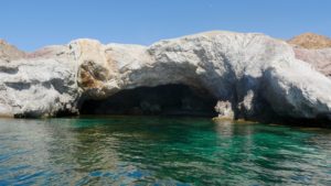 The shoreline of Baja is magical.