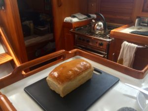 Good ol' (homemade) white bread - enroute Agua Verde to Isla San Francisco