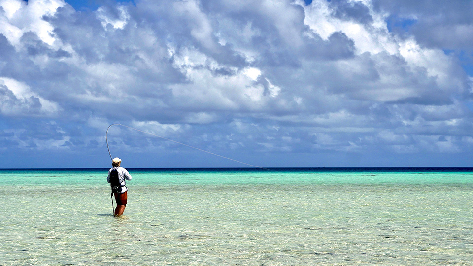 RS Fish On Toau Tuamotus Eastern anchorage